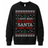 H.D Santa Came Twice (HERS) – Funny Christmas Jumper - Handsome Dans