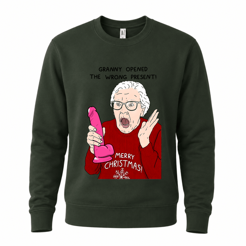 H.D Silly Granny – Funny Christmas Jumper - Handsome Dans