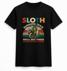 H.D Sloth Running T-Shirt - Handsome Dans