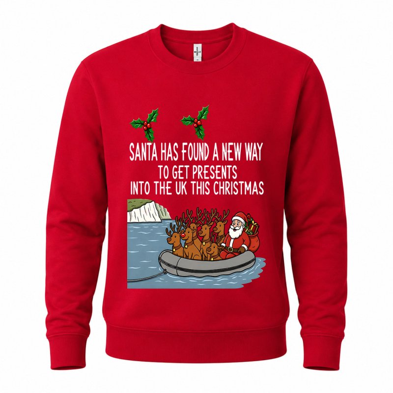 H.D Smugglerclause – Funny Christmas Jumper - Handsome Dans