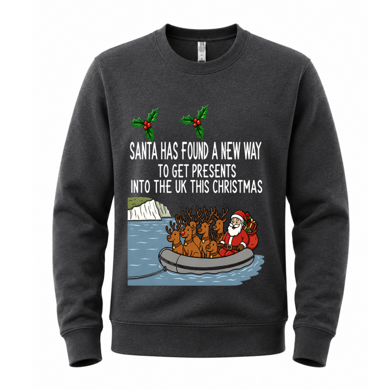H.D Smugglerclause – Funny Christmas Jumper - Handsome Dans