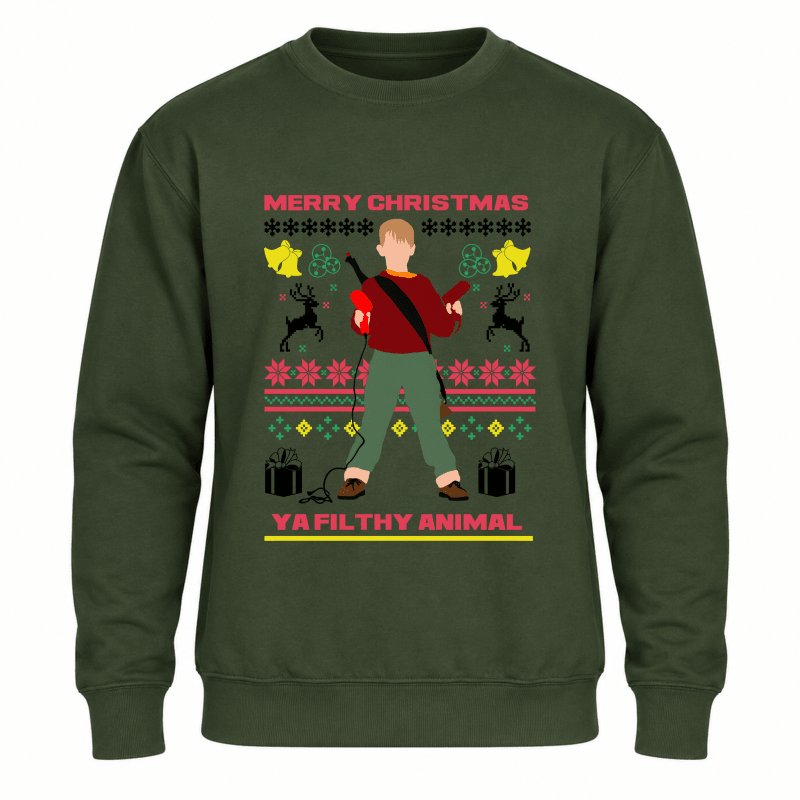 H.D Stickybandit - Funny Christmas Jumper - Handsome Dans