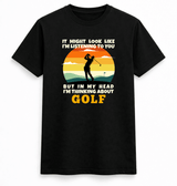 H.D Thinking Golf T-Shirt - Handsome Dans