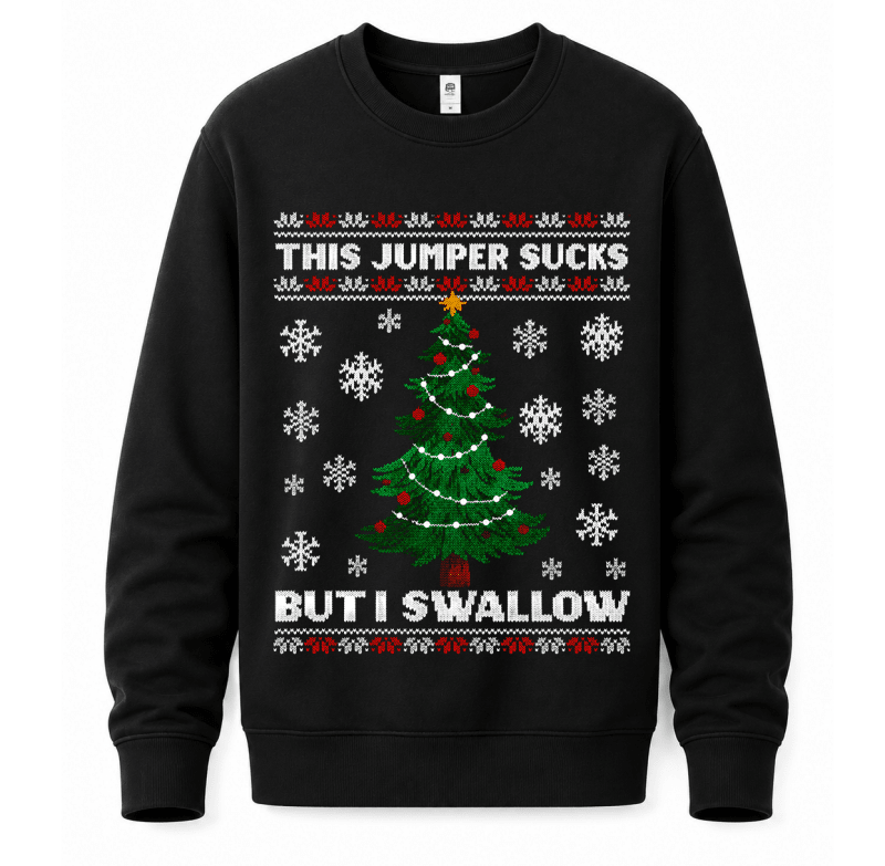 H.D This Jumper Sucks – Funny Christmas Jumper - Handsome Dans