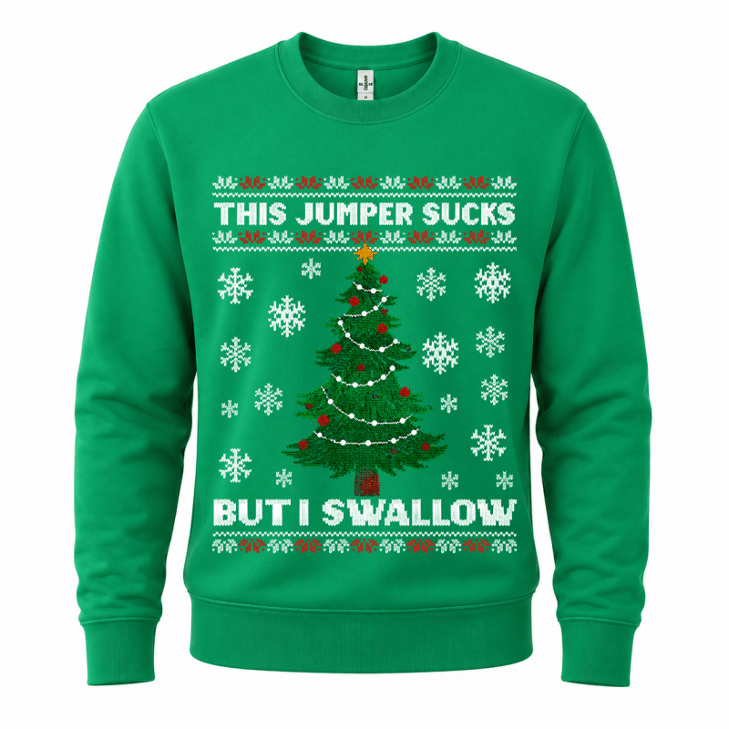 H.D This Jumper Sucks – Funny Christmas Jumper - Handsome Dans