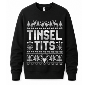 H.D Tinsel & Jingle (HER) – Funny Christmas Jumper - Handsome Dans
