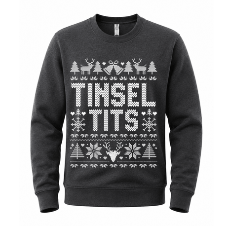 H.D Tinsel & Jingle (HER) – Funny Christmas Jumper - Handsome Dans