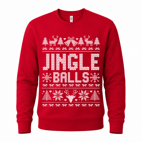 H.D Tinsel & Jingle (HIM) – Funny Christmas Jumper - Handsome Dans