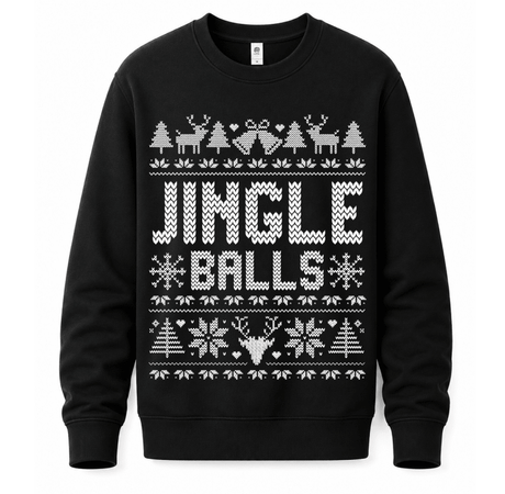 H.D Tinsel & Jingle (HIM) – Funny Christmas Jumper - Handsome Dans