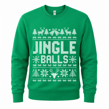 H.D Tinsel & Jingle (HIM) – Funny Christmas Jumper - Handsome Dans