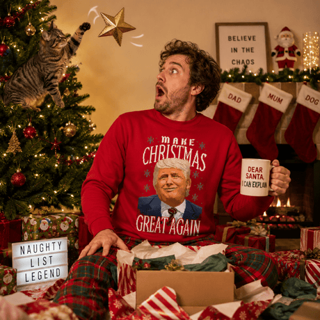 H.D TrumpMas – Funny Christmas Jumper - Handsome Dans