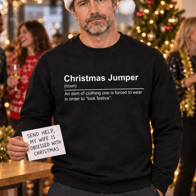 H.D Truth - Funny Christmas Jumper - Handsome Dans