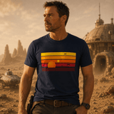 H.D Twin Suns T-Shirt - Handsome Dans