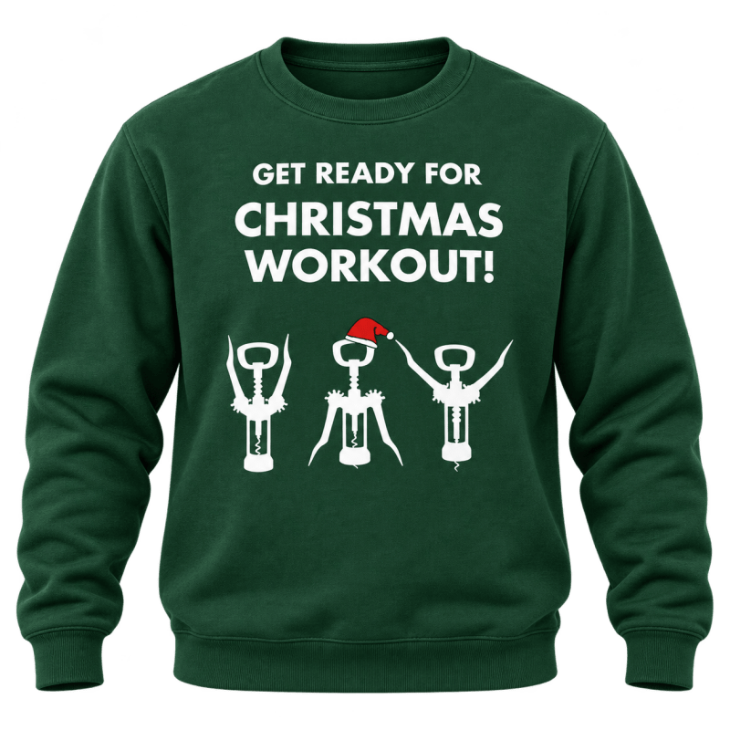 H.D Uncorked - Funny Christmas Jumper - Handsome Dans
