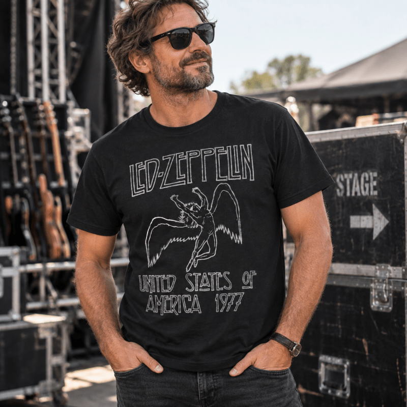 H.D USA 77 T-Shirt - Handsome Dans