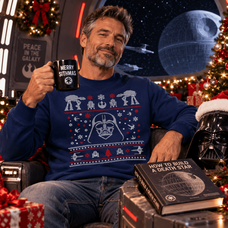 H.D Vadermas - Funny Christmas Jumper - Handsome Dans