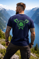 H.D Valknut T-Shirt - Handsome Dans