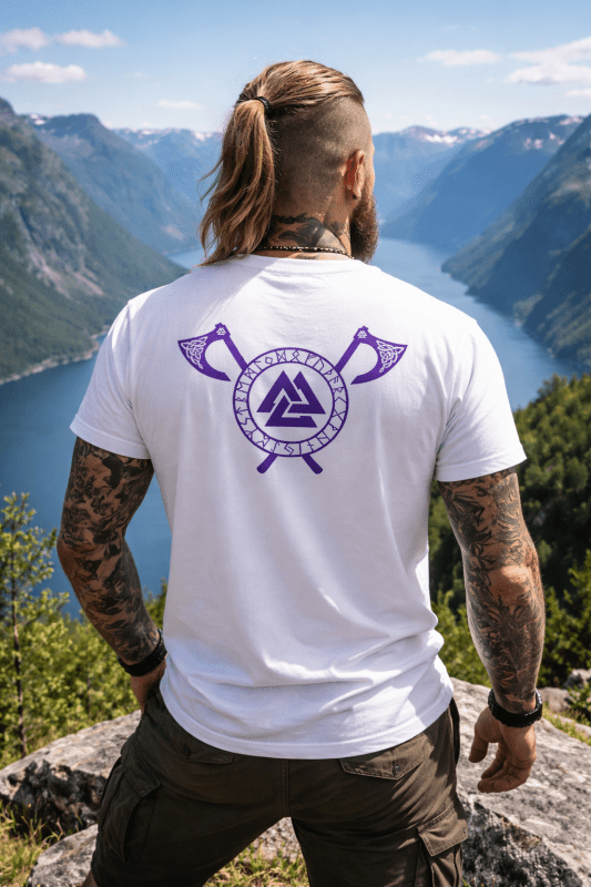 H.D Valknut T-Shirt - Handsome Dans