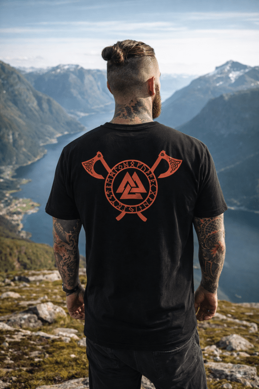 H.D Valknut T-Shirt - Handsome Dans