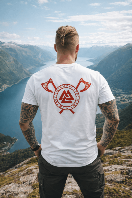 H.D Valknut T-Shirt - Handsome Dans
