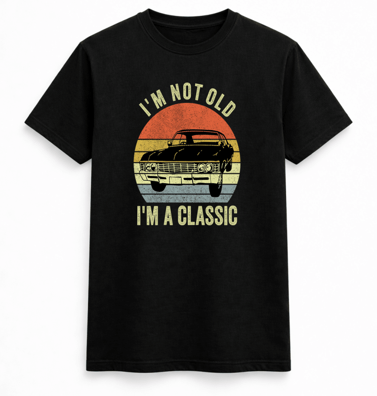H.D Vintage Sunset T-Shirt - Handsome Dans