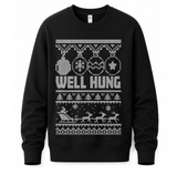 H.D Well Hung – Funny Christmas Jumper - Handsome Dans
