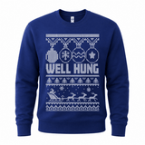 H.D Well Hung – Funny Christmas Jumper - Handsome Dans