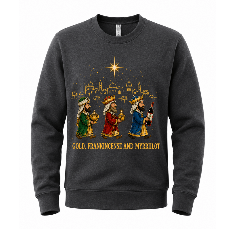 H.D Wise Men – Funny Christmas Jumper - Handsome Dans