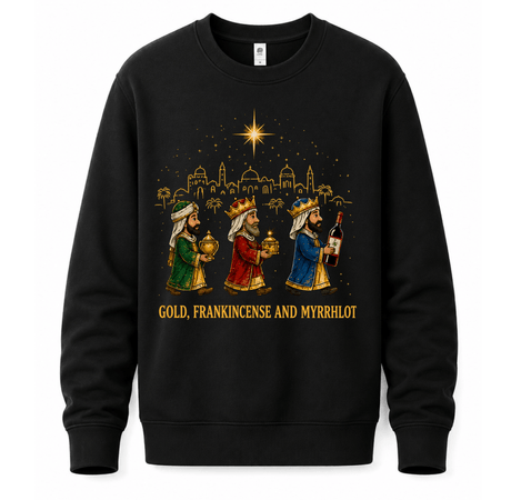 H.D Wise Men – Funny Christmas Jumper - Handsome Dans