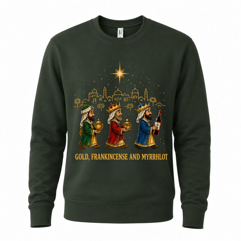 H.D Wise Men – Funny Christmas Jumper - Handsome Dans