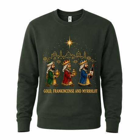 H.D Wise Men – Funny Christmas Jumper - Handsome Dans