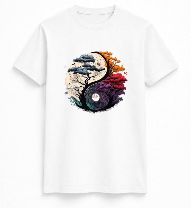 H.D Yin Yang T-Shirt - Handsome Dans