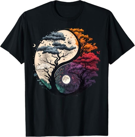 H.D Yin Yang T-Shirt - Handsome Dans