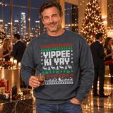 H.D Yippee Ki Yay - Funny Christmas Jumper - Handsome Dans