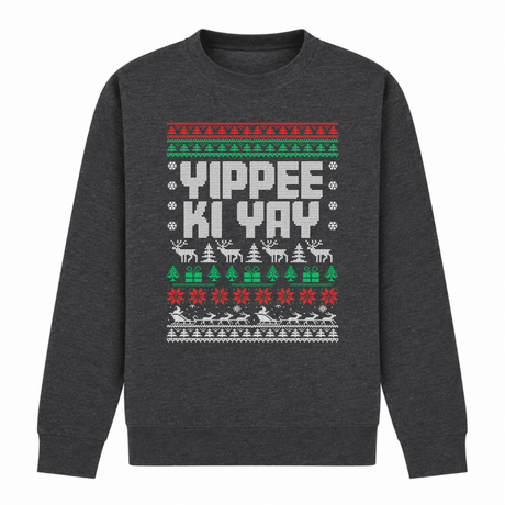 H.D Yippee Ki Yay - Funny Christmas Jumper - Handsome Dans