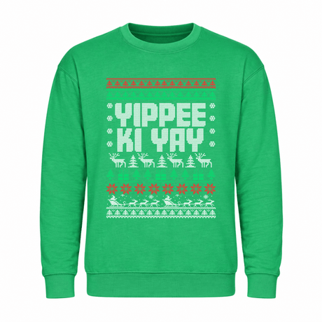 H.D Yippee Ki Yay - Funny Christmas Jumper - Handsome Dans
