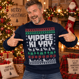 H.D Yippee Ki Yay - Funny Christmas Jumper - Handsome Dans
