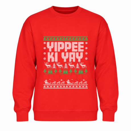 H.D Yippee Ki Yay - Funny Christmas Jumper - Handsome Dans