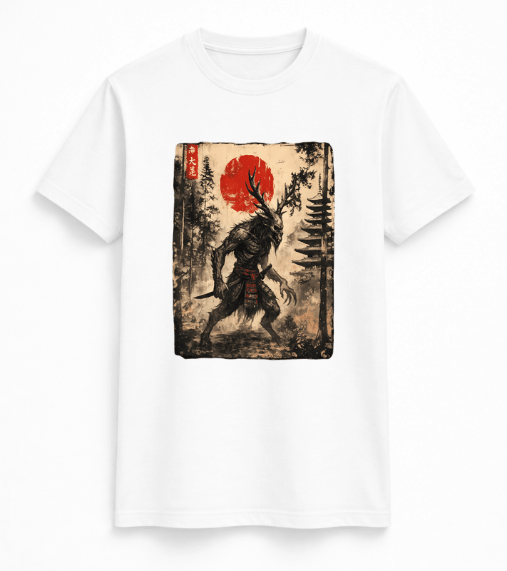 H.D Yokai Warrior T-Shirt - Handsome Dans