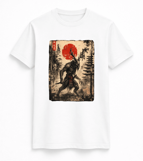 H.D Yokai Warrior T-Shirt - Handsome Dans