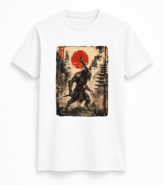 H.D Yokai Warrior T-Shirt - Handsome Dans