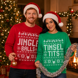 H.D Tinsel & Jingle (HIM) – Funny Christmas Jumper