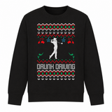 H.D Golfmas - Funny Christmas Jumper