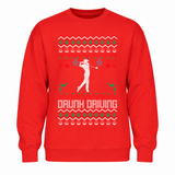 H.D Golfmas - Funny Christmas Jumper