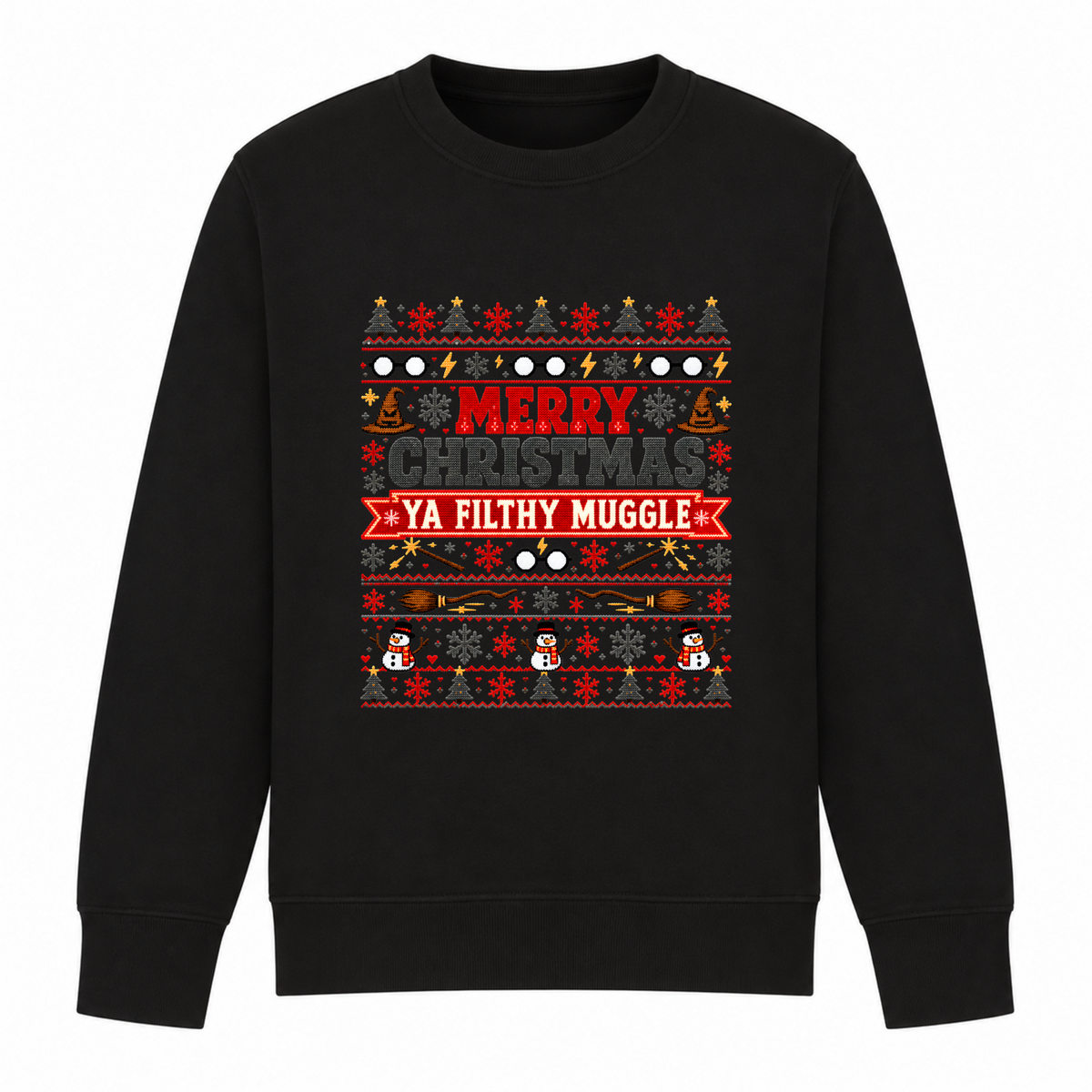 H.D Muggle - Funny Christmas Jumper