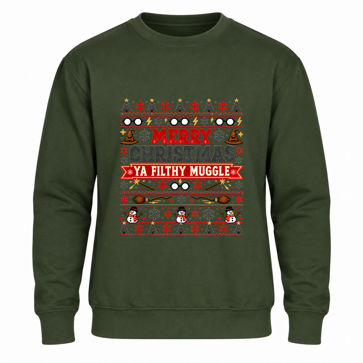H.D Muggle - Funny Christmas Jumper