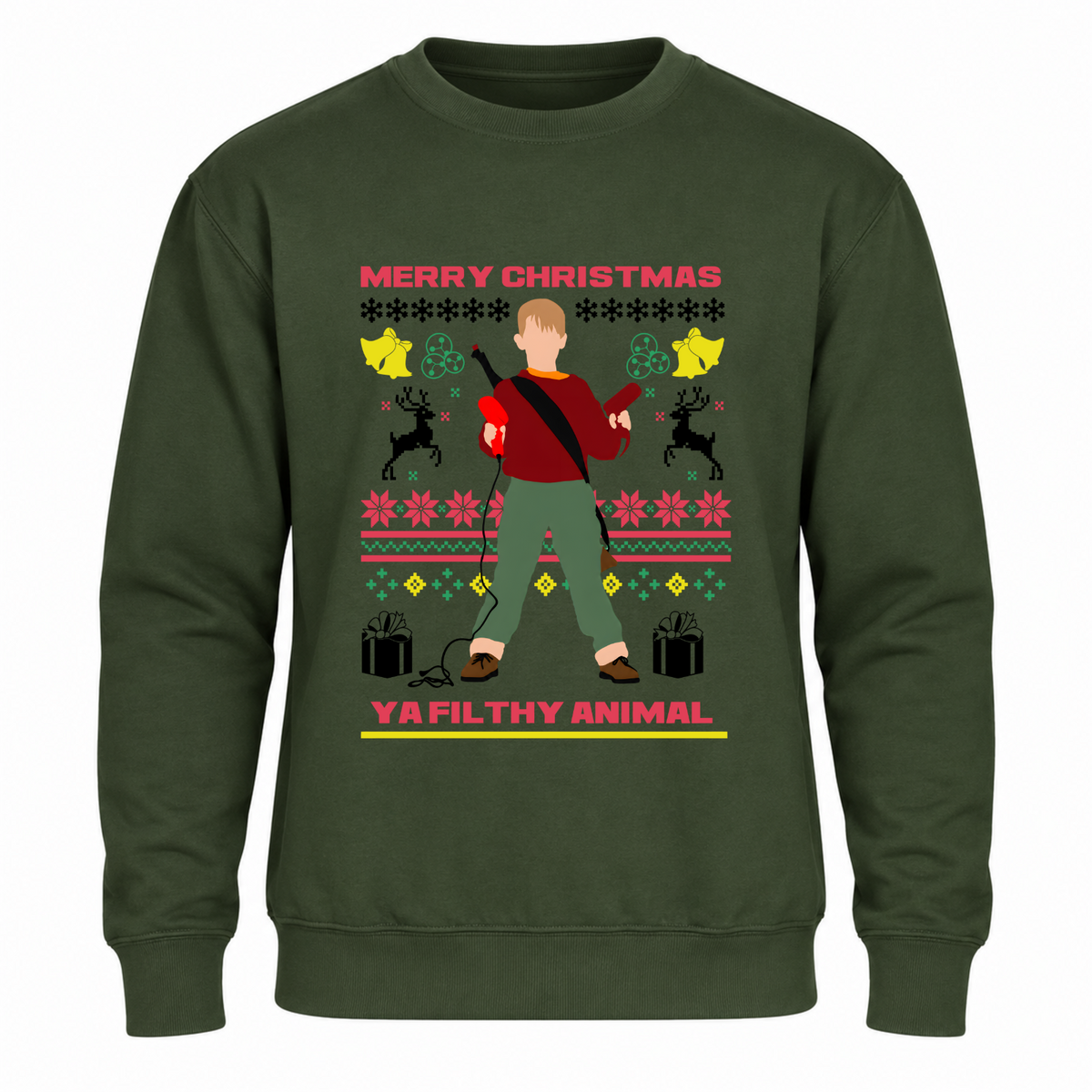 H.D Stickybandit - Funny Christmas Jumper