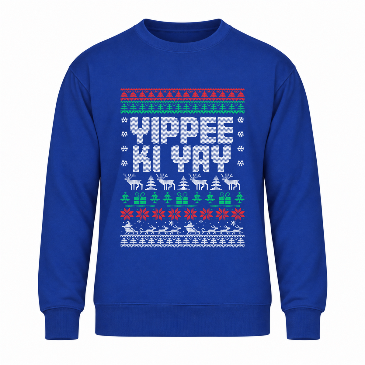 H.D Yippee Ki Yay - Funny Christmas Jumper