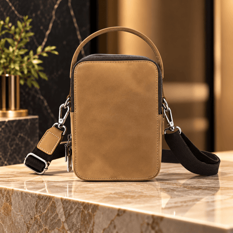 The Chester Leather Crossbody Bag - Handsome Dans