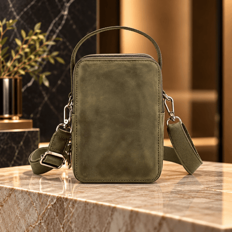 The Chester Leather Crossbody Bag - Handsome Dans